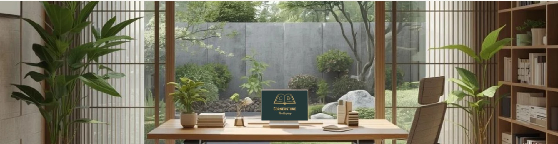 Cornerstone Bookkeeping home office
